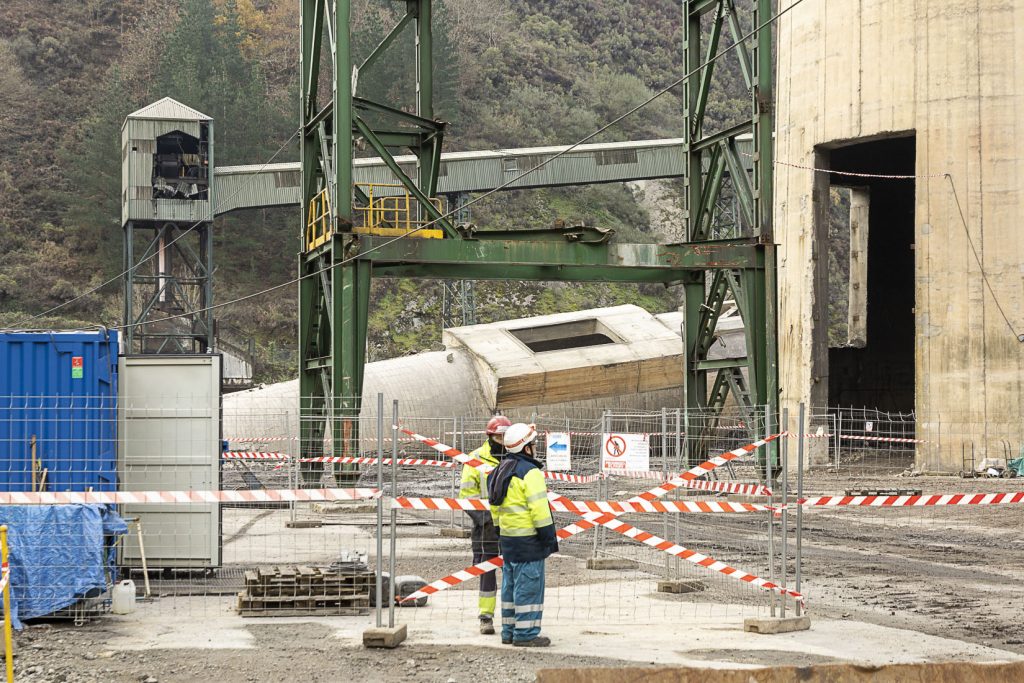 Desmantelamiento de la Central Termica del Narcea. Soto de la Barca. Tineo. Asturias 2023
