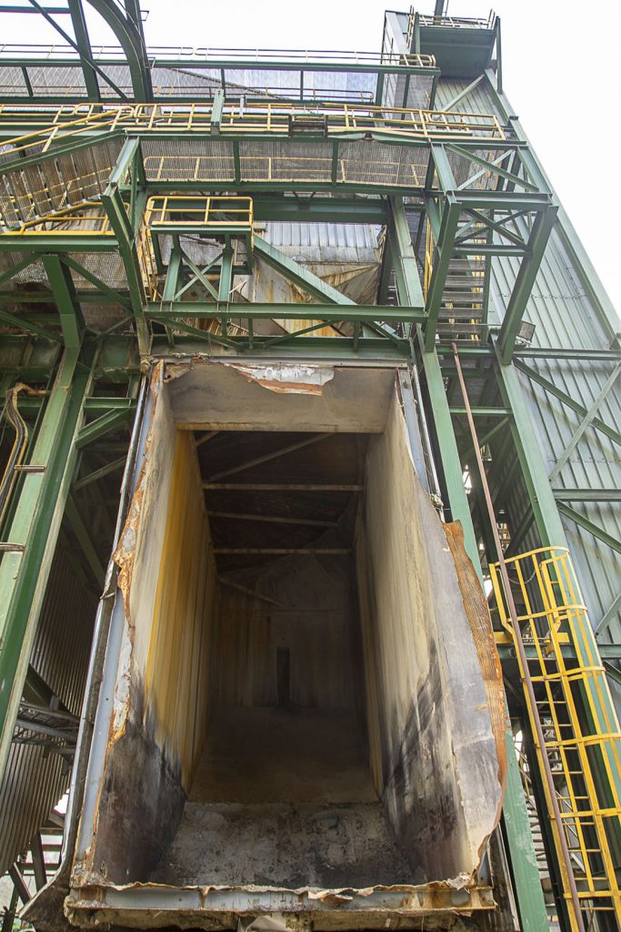 Desmantelamiento de la Central Termica del Narcea. Soto de la Barca. Tineo. Asturias 2023