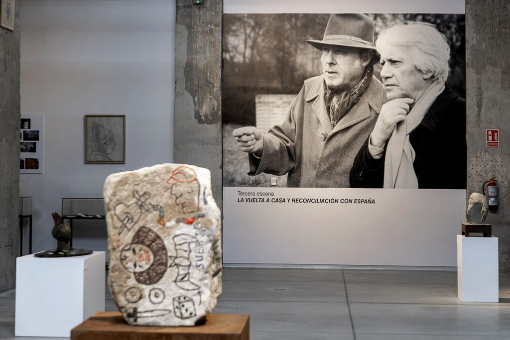 Exposicion Eduardo Arroyo. Robles de Laciana. Viaje de ida y vuelta. La Térmica Cultural. Ponferrada 2024