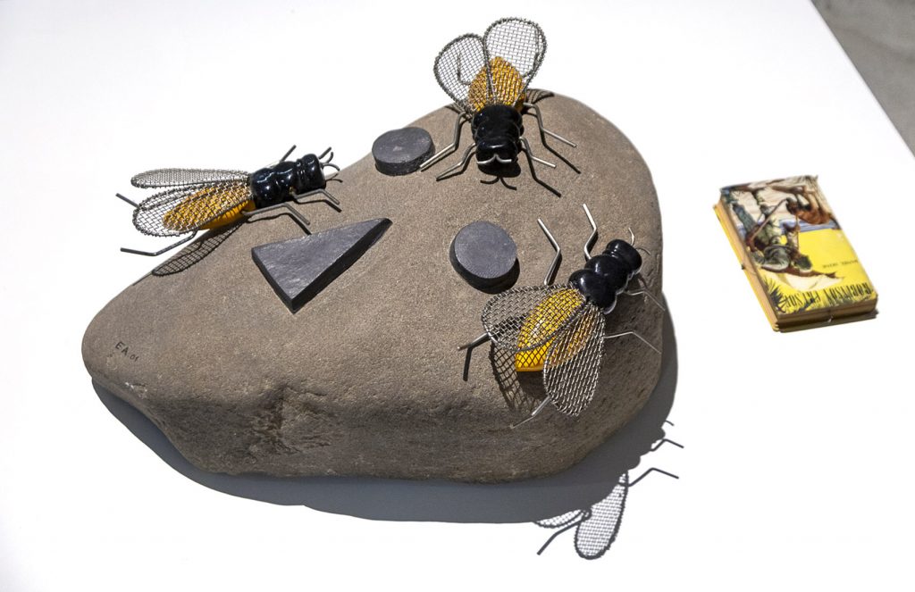 Exposicion Eduardo Arroyo. Robles de Laciana. Viaje de ida y vuelta. La Térmica Cultural. Ponferrada 2024