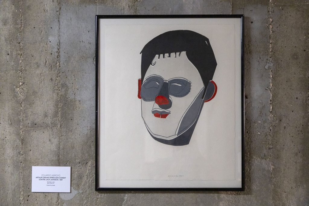 Exposicion Eduardo Arroyo. Robles de Laciana. Viaje de ida y vuelta. La Térmica Cultural. Ponferrada 2024