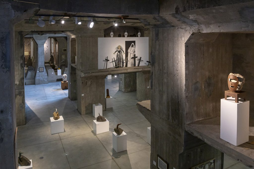 Exposicion Eduardo Arroyo. Robles de Laciana. Viaje de ida y vuelta. La Térmica Cultural. Ponferrada 2024