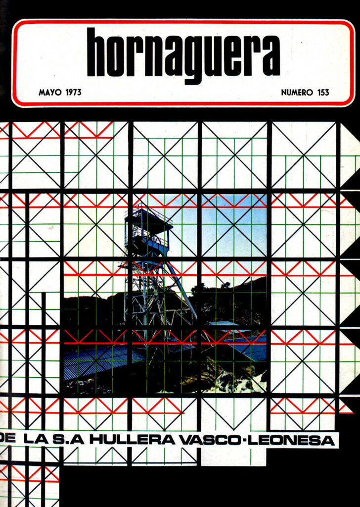 Revista Hornaguera, Nº 153, Marzo de 1973, de Hullera Vasco-Leonesa. 24 Páginas