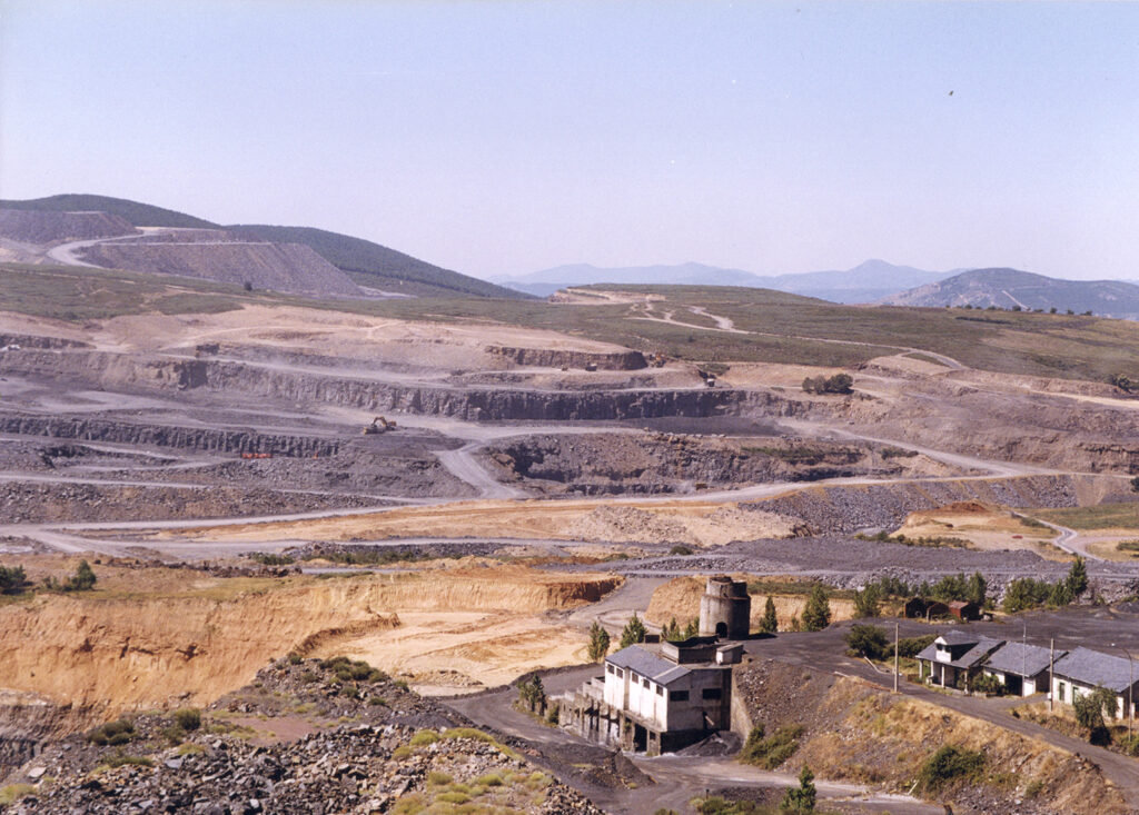 Gran Corta de Fabero. Explotación. León 1999
