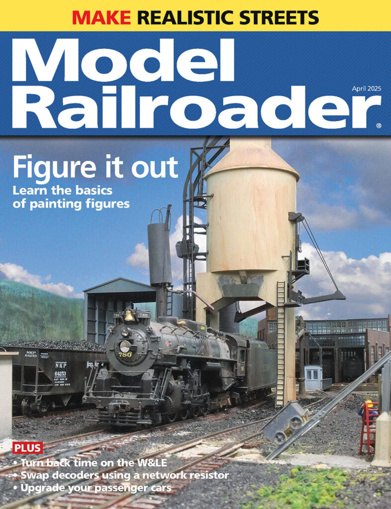 Revista Model Railroader. Abril 2025