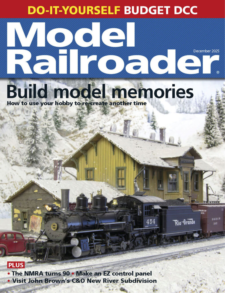 Revista Model Railroader. Diciembre 2025