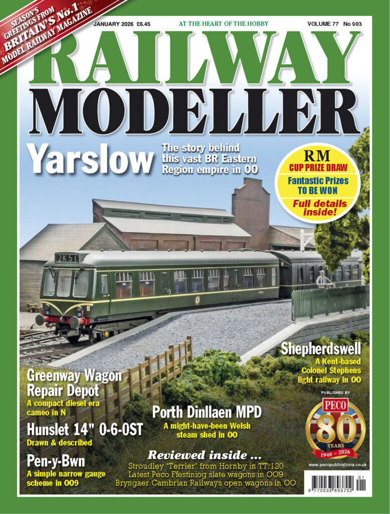 Revista Railway Modeller Nº903. Enero 2026