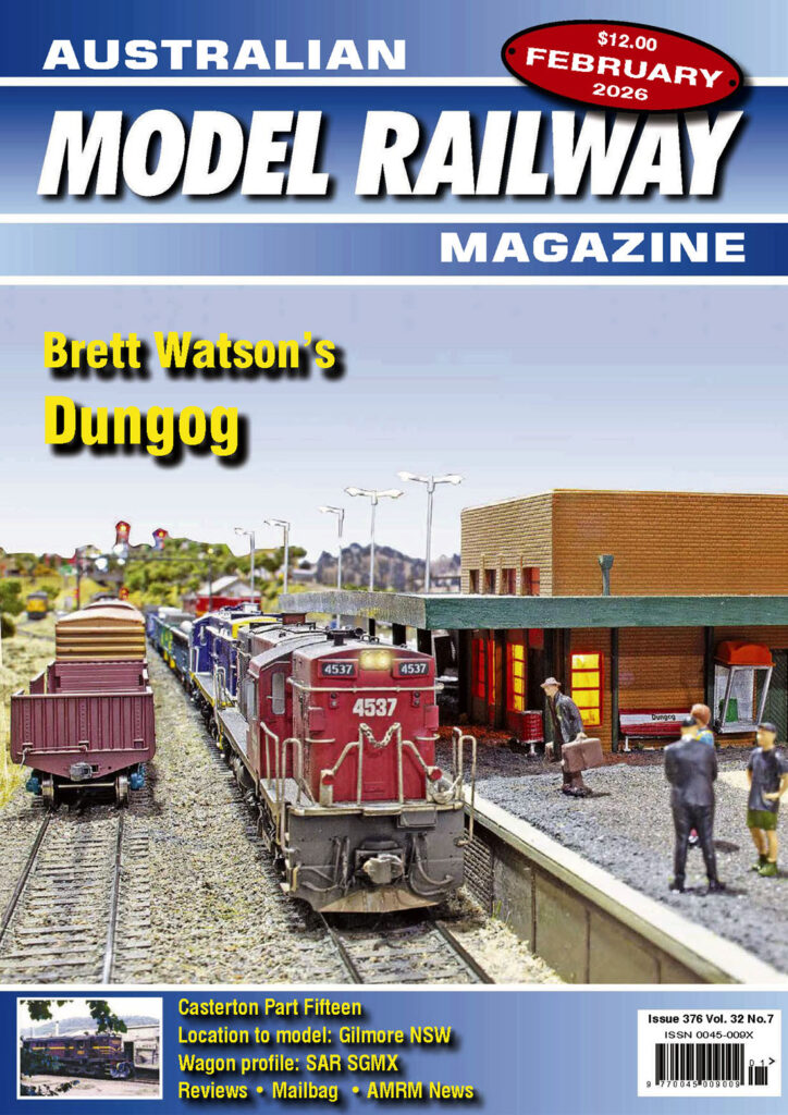 Australian Model Railway Magazine. Nº376.  Febrero 2026